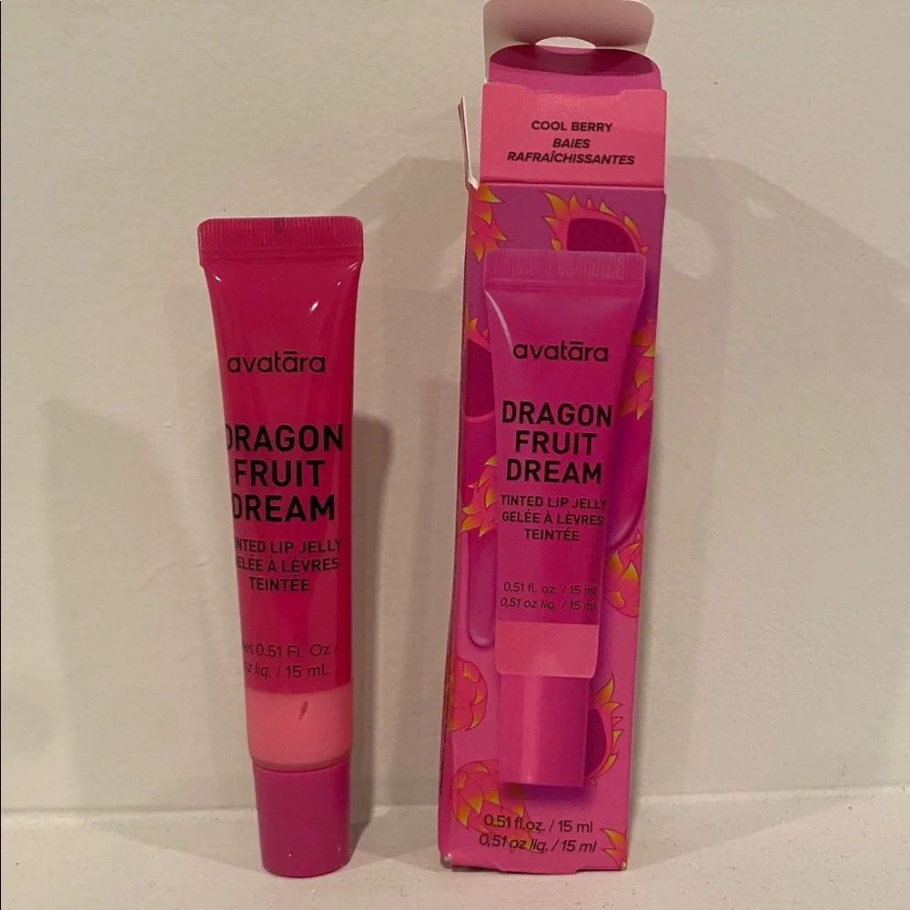 Avatara Tinted Lip Jelly - Dragon Fruit Dream  gloss makeup beauty lips lipstick